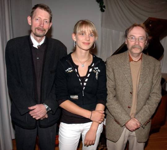 v.l.n.r.: Reinhard Knodt, Larissa Singer, Gerd Scherm